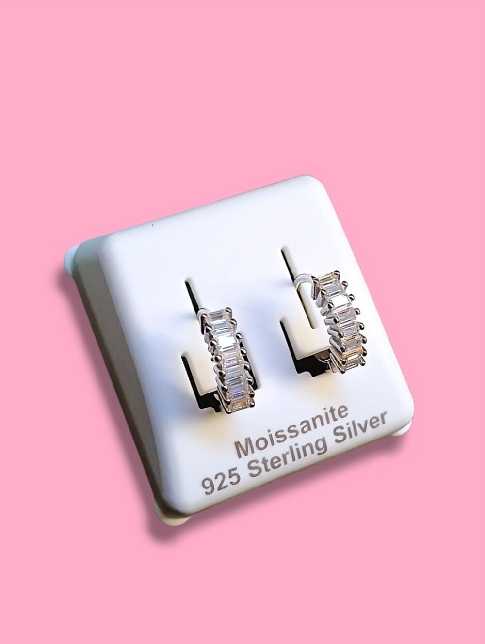 925 Moissanite Earrings